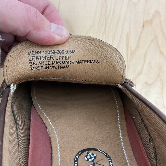 Florsheim Motor Moc‎ Toe Penny Driver Men\'s Driving 100% Leather Loafer Size 9.5 main image 4